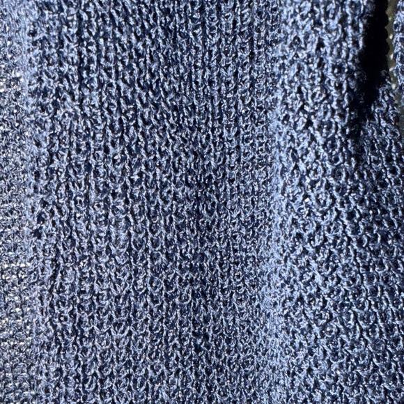 Ines De La Fressange x Uniqlo Women's Navy Open-Front Cardigan - Picture 3 of 4